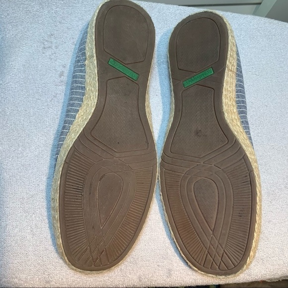 Grasshoppers Women's Slip On Shoes Sz 8 Blue White Flat Comfort Espadrille - Picture 6 of 10